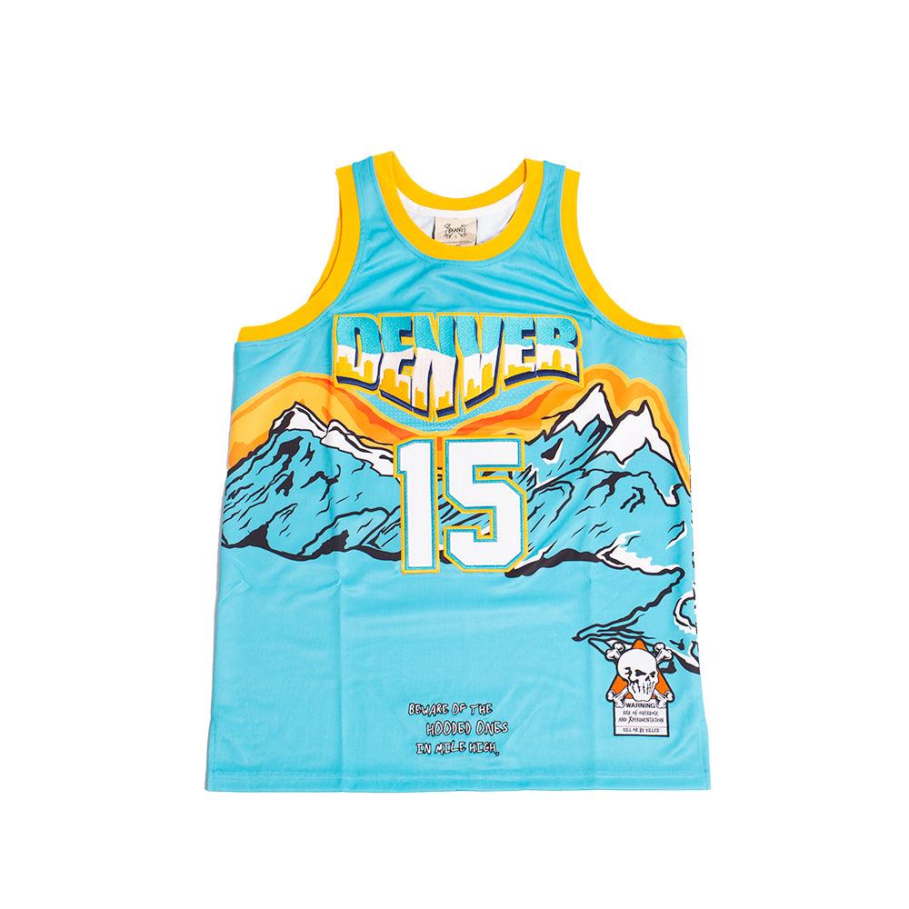 HOODED ONES IN MILE HIGH YOUTH BASKETBALL JERSEY - Allstarelite.com