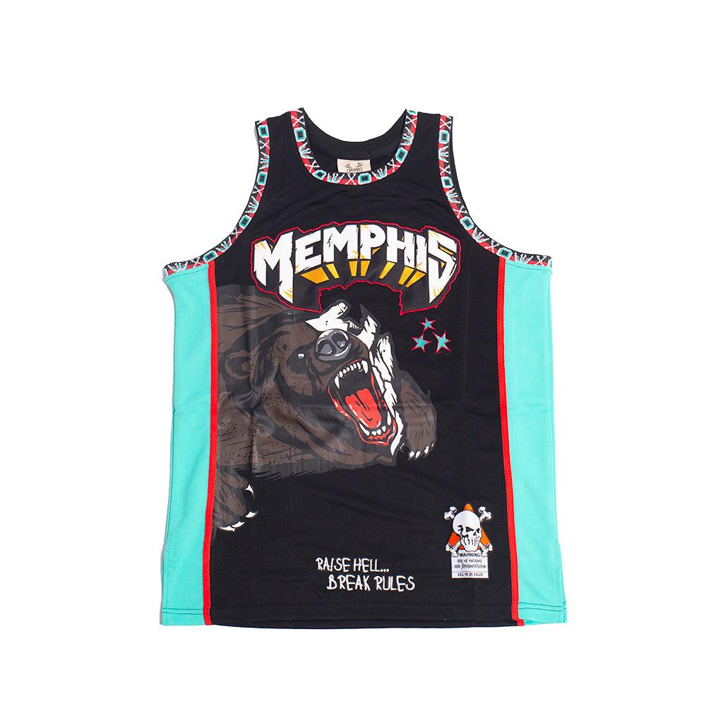 RAISE HELL IN MEMPHIS YOUTH BASKETBALL JERSEY - Allstarelite.com